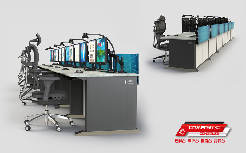 監(jiān)控機房操作臺樣式圖片